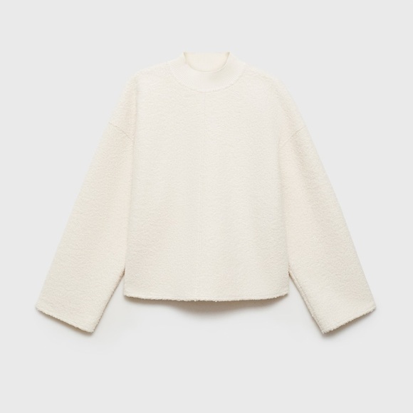 Mango Cream Co-ord set skirt +sweatshirt NWT - Picture 2 of 11